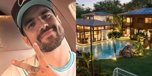 Conheça a mansão de Caio Castro, com diárias de R$ 14 mil