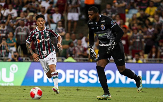 Cano tem dois gols marcados na temporada 2024 pelo Fluminense