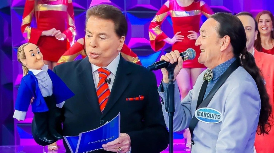 Marquito e Silvio Santos Marquito e Silvio Santos