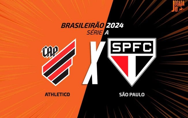 Athletico e São Paulo duelam em Curitiba, pelo Brasileiro
