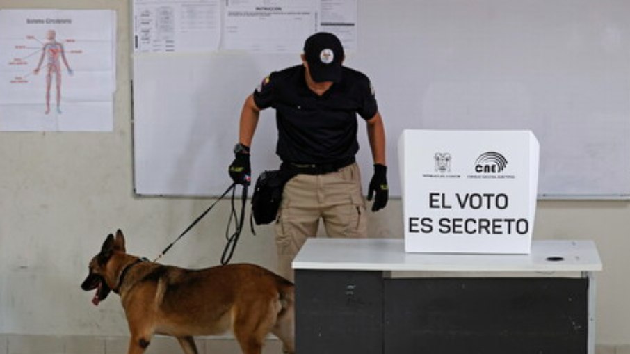 Equador teve eleições na semana passada 