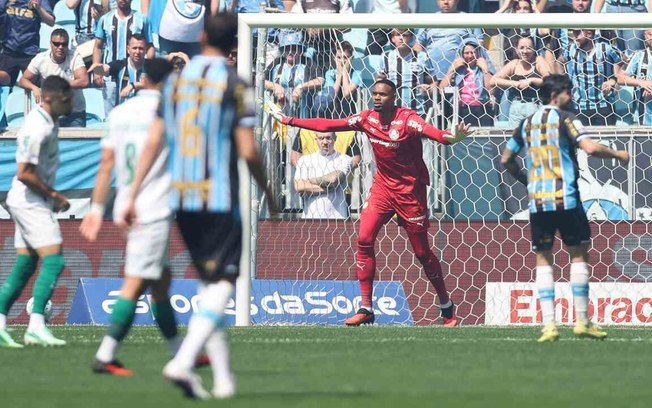 Palmeiras não conseguiu ser eficiente contra o Grêmio
