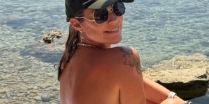 Luana Piovani choca ao surgir sem roupa: 'Praia o que? Pelada!'