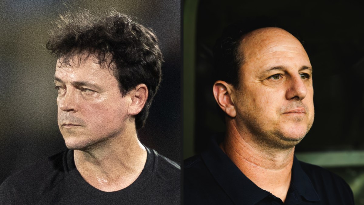 Vasco x Bahia tem duelo entre Fernando Diniz e Rogério Ceni Vasco x Bahia tem duelo entre Fernando Diniz e Rogério Ceni