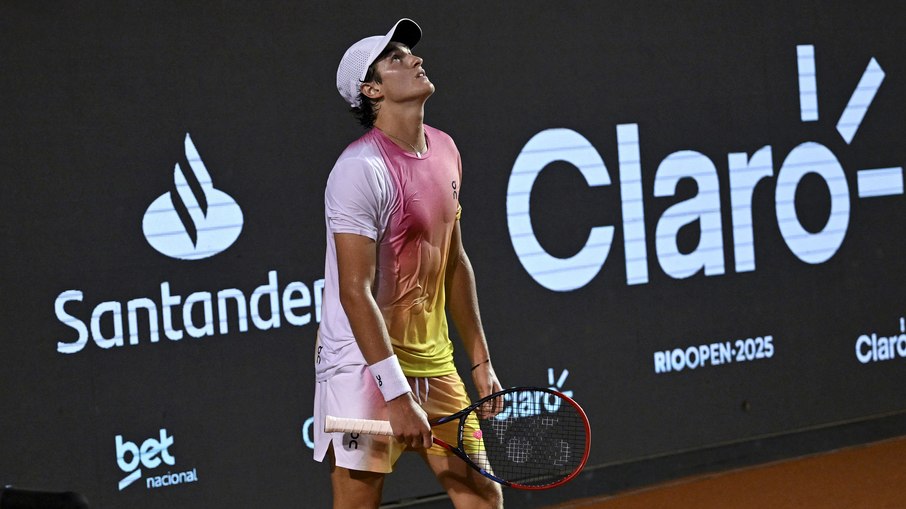 João Fonseca se despediu do Rio Open João Fonseca se despediu do Rio Open