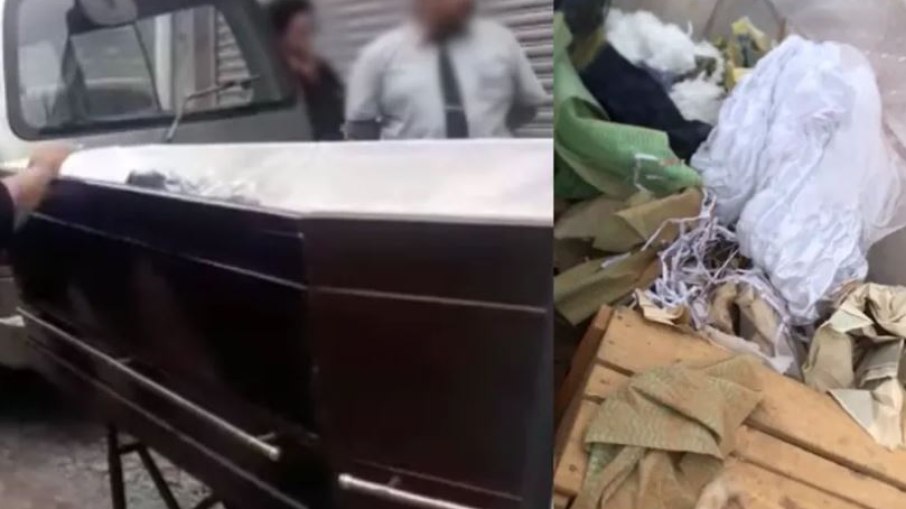 Mãe acha lixo em caixão de jovem obeso que morreu sem atendimento em São Paulo (12.01.2023)