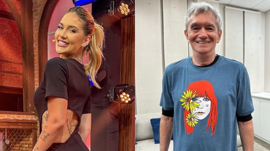 Virginia Fonseca e Serginho Groisman serão adversários nas noites de sábado