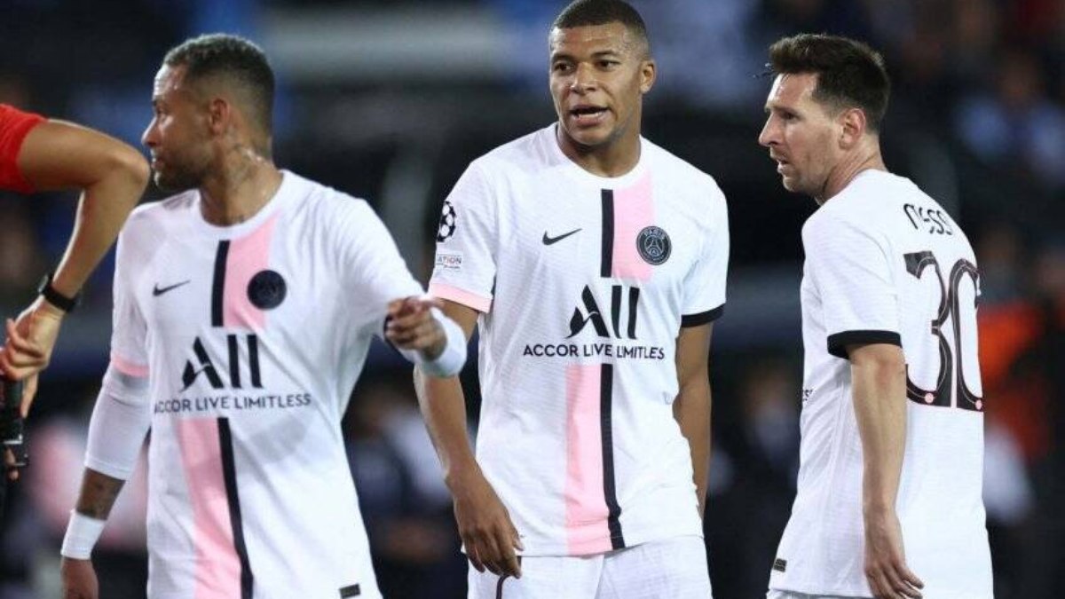 Neymar, Mbappé e Messi