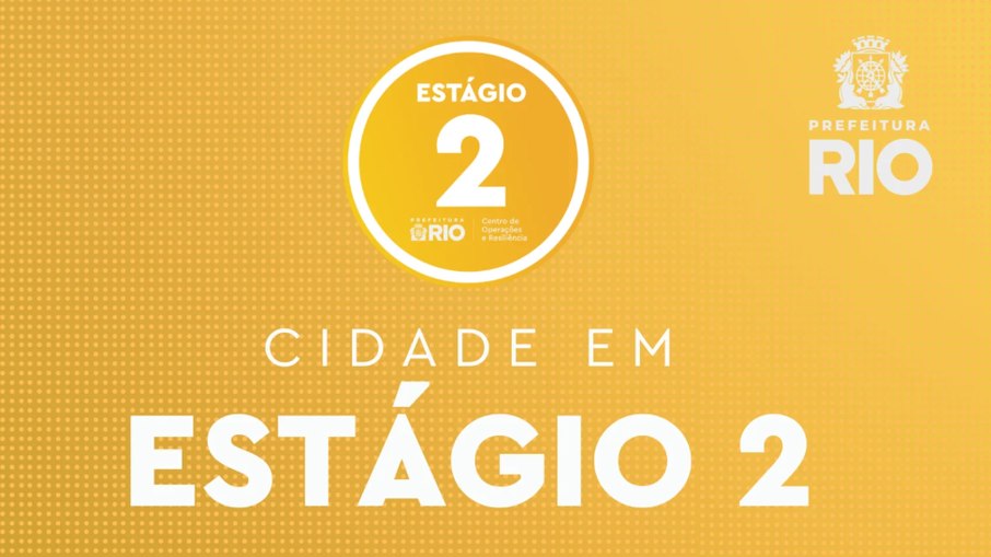 COR-Rio informa que Estado entra em Estágio 2