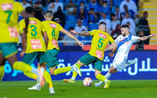 Al-Hilal vence Al-Khallej no primeiro jogo sem Neymar Al-Hilal vence Al-Khallej no primeiro jogo sem Neymar