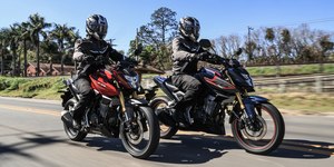 Honda CB300F Twister 2027 ganha ABS e controle de tração