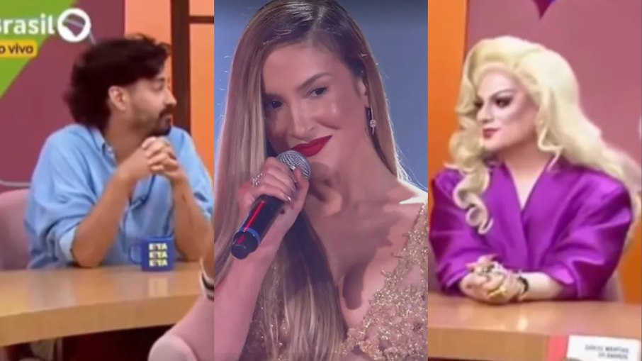 Fernando Pedrosa, Claudia Leitte e Lorelay Fox Fernando Pedrosa, Claudia Leitte e Lorelay Fox