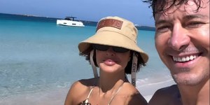 Rodrigo Faro vive clima de romance com Vera Viel e encanta fãs