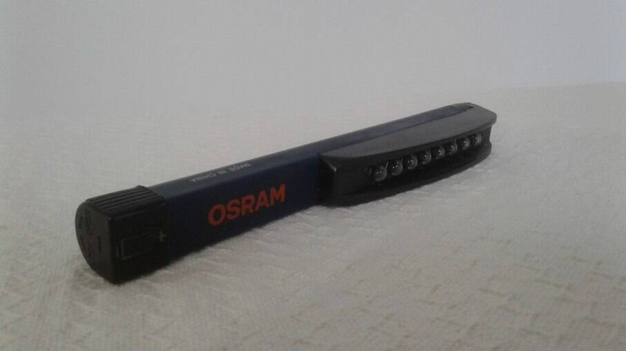 Lanterna da Osram possui formato de caneta