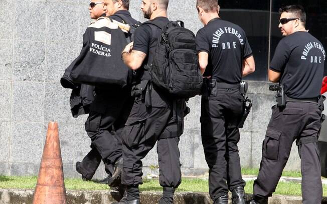 Houve movimentação na sede da Polícia Federal, no bairro da Lapa, zona oeste de São Paulo. Foto: ESTADÃO CONTEÚDO/FELIPE RAU