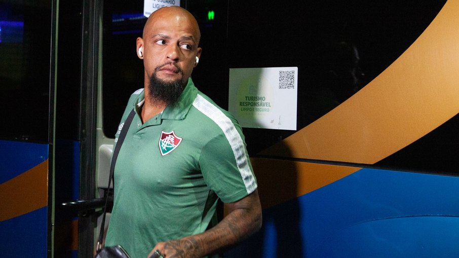 Felipe Melo na época de jogador do Fluminense