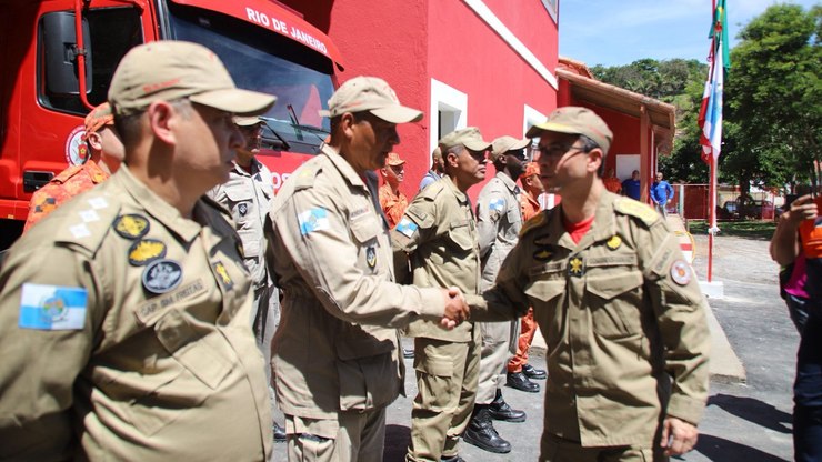 Corpo de Bombeiros do Rio inaugura quartel em Paty do Alferes