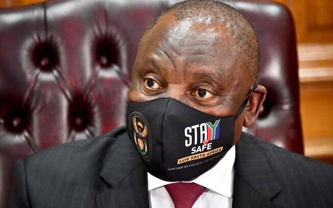 Apesar do alto número de casos, Cyril Ramaphosa elogiou baixa taxa de letalidade do país