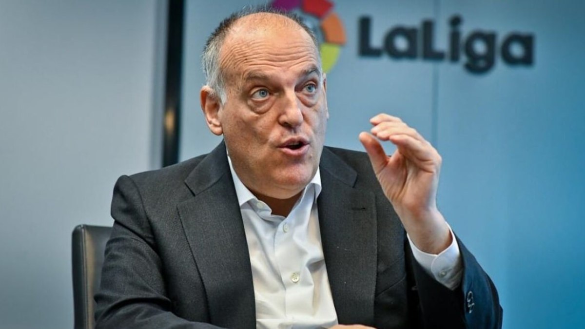 Presidente da Liga Espanhola, Javier Tebas descarta Barcelona e exalta Real Madrid