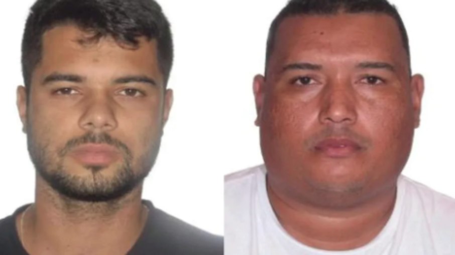 Polícia Civil divulgou fotos de Marcos Vinicyus Sales (à esq.) e Roberto Jefferson da Silva, suspeitos de envolvimento da morte do ganhador da Mega-Sena em Hortolândia (SP) e que estão foragidos