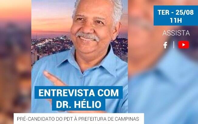Dr. Hélio é o entrevistado do iG nesta terça-feira (25).