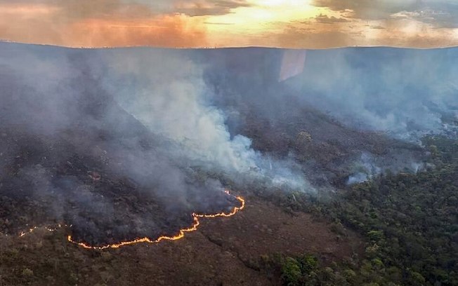 Brasil concentra 76% dos incêndios na América do Sul