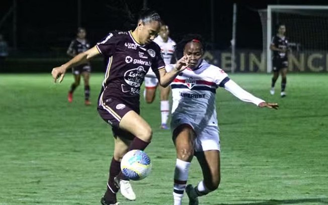 Ferroviária e São Paulo fizeram jogo equilibrado no CT de Cotia