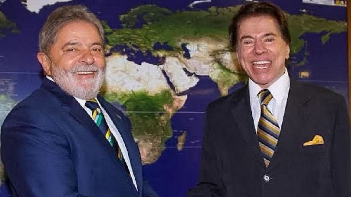 Lula e Silvio Santos