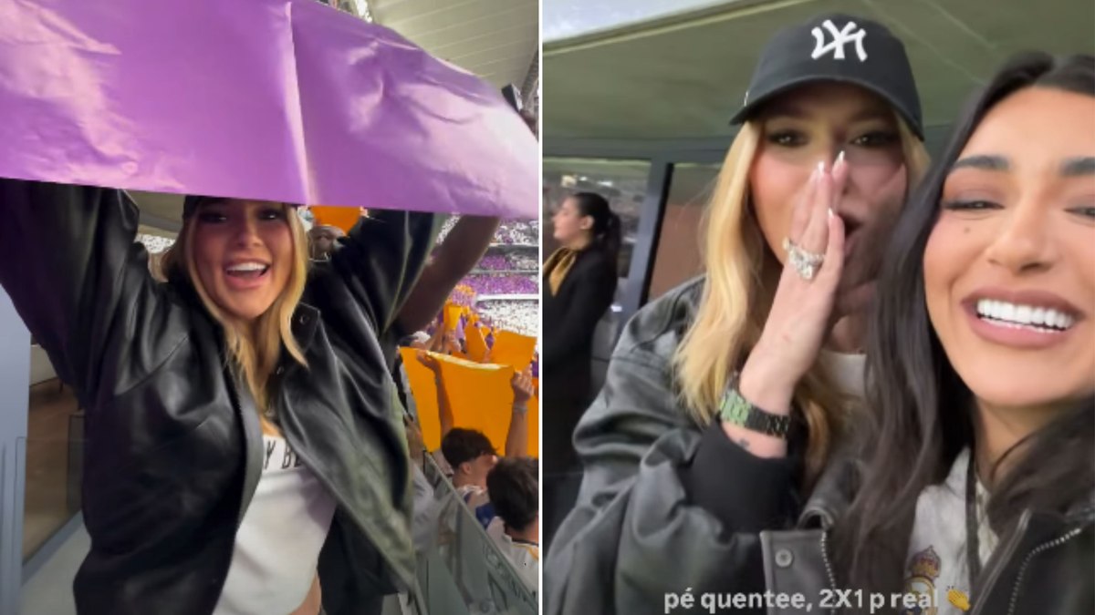 Virginia Fonseca assiste jogo de Vini Jr. e aumenta rumores Virginia Fonseca assiste jogo de Vini Jr. e aumenta rumores