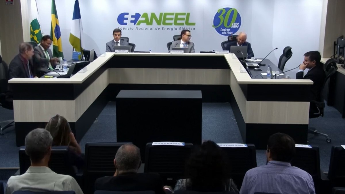 Diretoria da Aneel em reunião Diretoria da Aneel em reunião