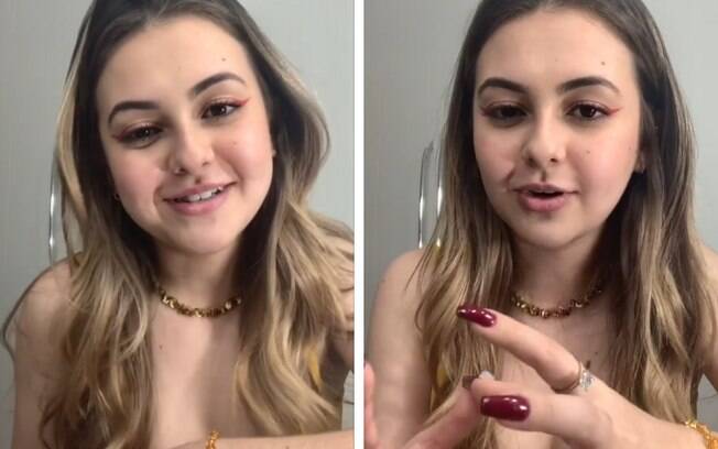 Klara Castanho fala sobre caso de traição em vídeo do IGTV e diz que, quando tinha 14 anos, Klara Castanho