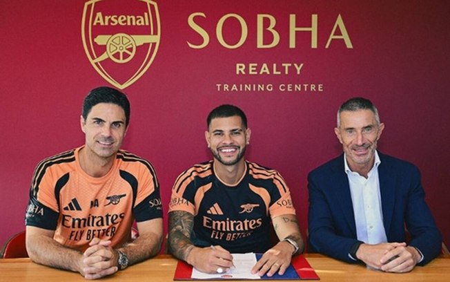 O Arsenal pagou 75 milhões de libras (R$ 550 milhões) por Bruno Guimarães