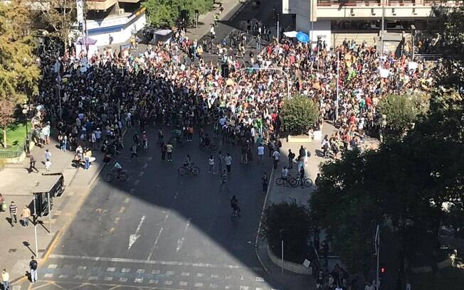 Protestos no Chile foram comparados a uma guerra