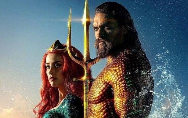 Amber Heard e Jason Momoa falam sobre modernidade presente na abordagem dos super-heróis em 