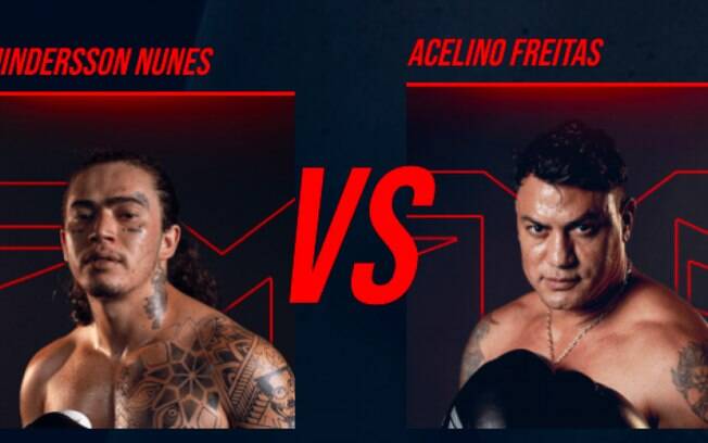 Combate exibe ao vivo o desafio de boxe entre o youtuber Whindersson Nunes e Acelino ‘Popó’ Freitas