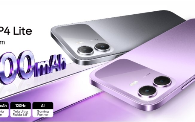 P4 Lite da realme chega ao Brasil com bateria de 6.600 mAh