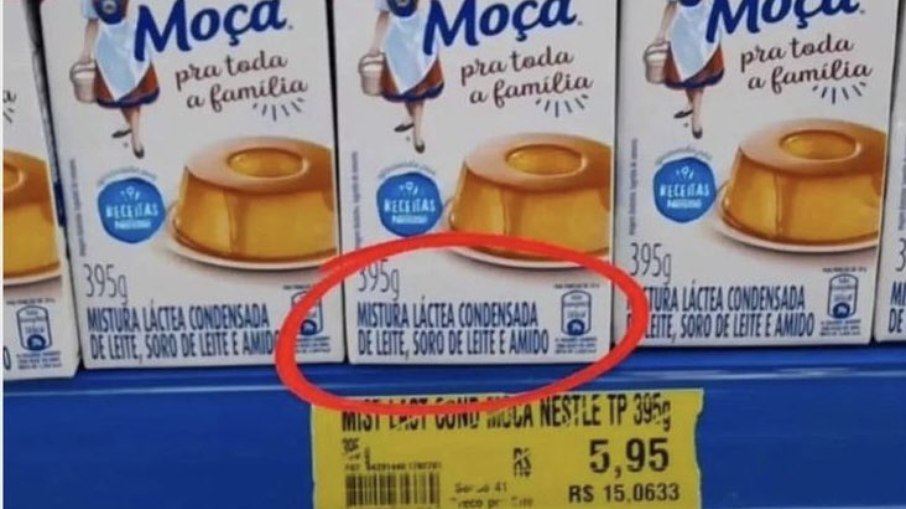 Mistura Láctea, comercializada pela Nestlé Brasil