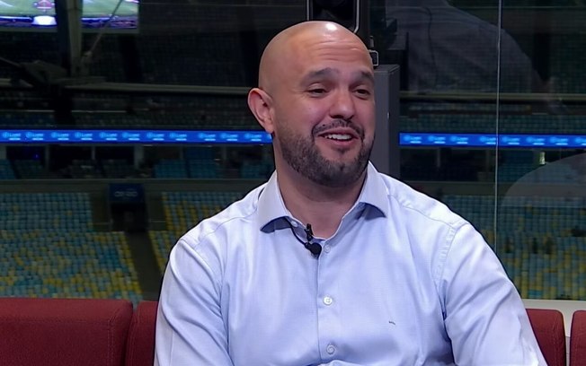Mattheus Montenegro, presidente do Fluminense, em conversa com a FluTV