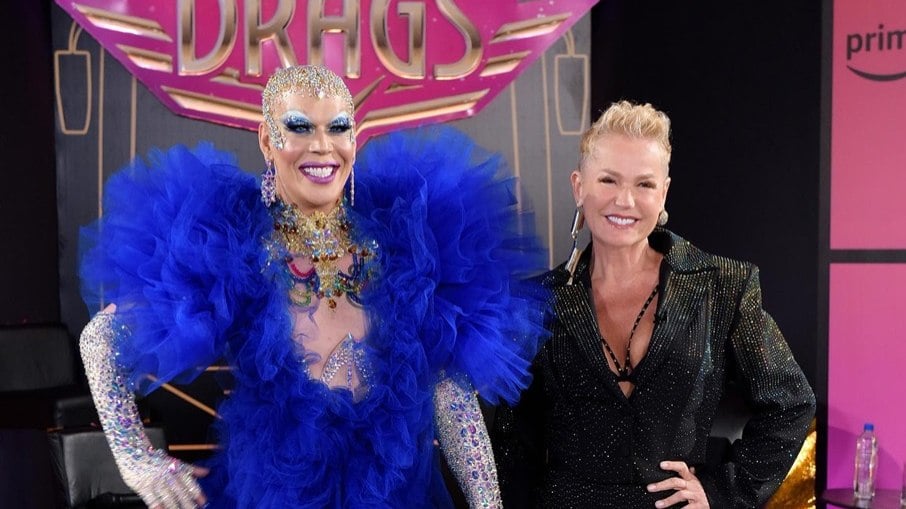 Ikaro Kadoshi e Xuxa apresentaram juntas a primeira temporada de 'Caravana das Drags'