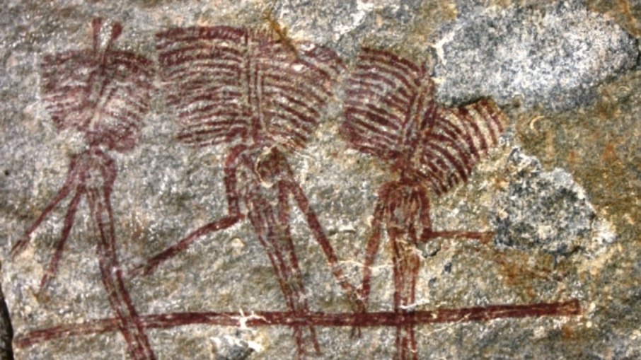Pinturas rupestres em Kondoa, Tanzânia Pinturas rupestres em Kondoa, Tanzânia