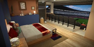 Conheça o Airbnb do estádio de abertura da Copa do Mundo 2026