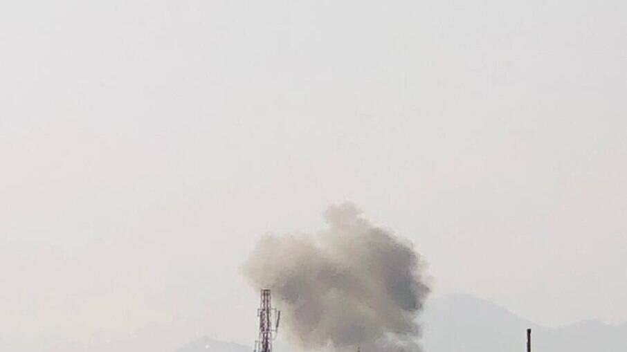 Explosão em frente a hospital, em Cabul