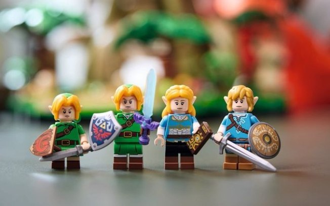 The Legend of Zelda ganha LEGO custando o preço de um videogame