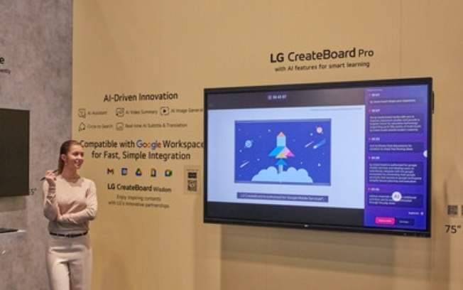 Soluções LG com telas interativas e inteligentes para sala de aula do futuro são apresentadas na InfoComm 2025 Soluções LG com telas interativas e inteligentes para sala de aula do futuro são apresentadas na InfoComm 2025