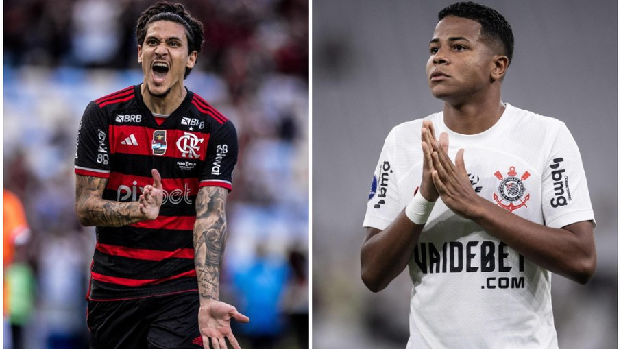 Flamengo e Corinthians medem forças neste sábado, pelo Brasileirão