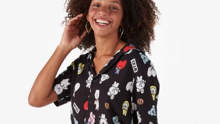 blusa bts riachuelo