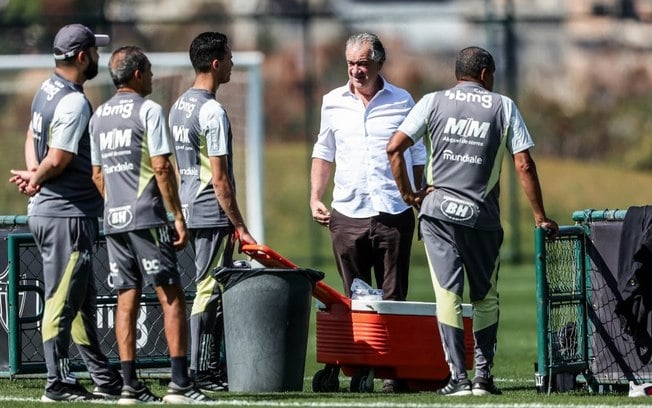 Atlético-MG intensifica preparativos para enfrentar o Corinthians na Arena MRV