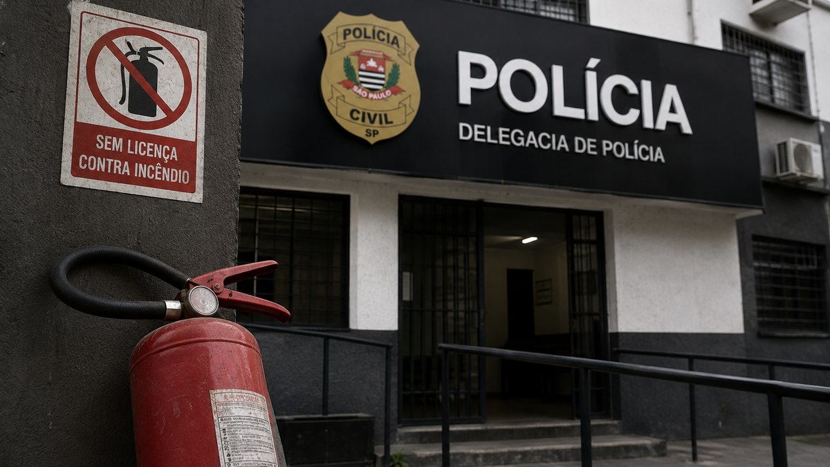 Delegacias de Mogi não têm licença contra incêndio, diz sindicato - QTU Questões do Universo