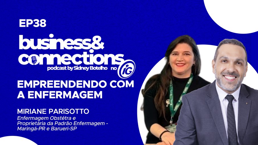 Miriane Parisotto é a convidada de Sidney Botelho no Business & Connections Miriane Parisotto é a convidada de Sidney Botelho no Business & Connections