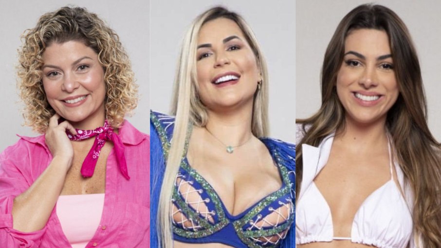 Bárbara Borges, Deolane Bezerra e Pétala Barreiros estão na roça falsa em 'A Fazenda 14'
